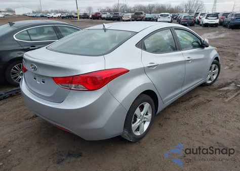 2012 Hyundai Elantra Gls from USA, damaged, VIN 5NPDH4AE2CH062633